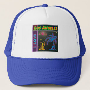 "I LOVE Los Angeles" Casquette Sun, Palm Tree&Surf