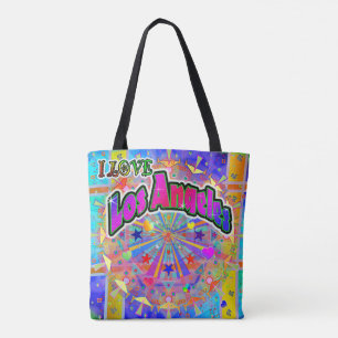 I LOVE Los Angeles Cosmic Unity Sac fourre-tout
