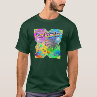 I LOVE Los Angeles Quadro Seasons T-Shirt