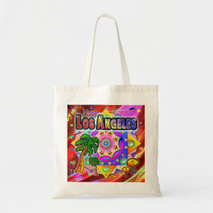 I LOVE Los Angeles Tropical Friends Sac fourre-tou