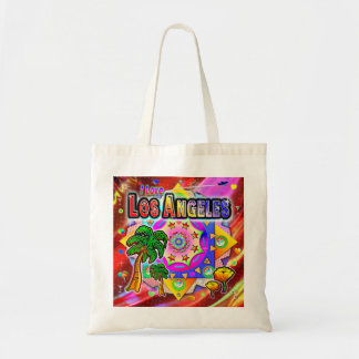 I LOVE Los Angeles Tropical Friends Sac fourre-tou