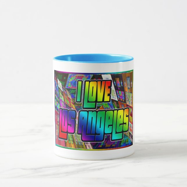 I LOVE Los Angeles Twist Mug (Centre)