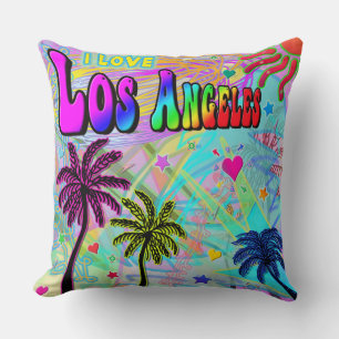 I LOVE Los Angeles Vivid Romance Coussin