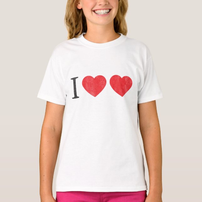 I Love Love T-Shirt (Devant)