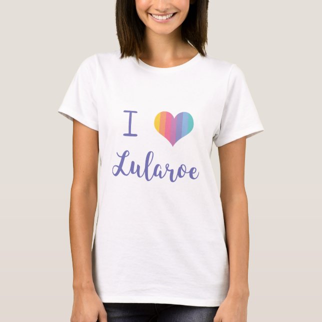 I love Lularoe- Fashion consultant tshirt (Devant)