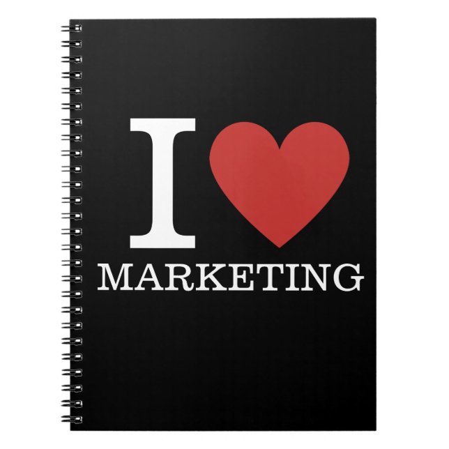 I ❤️ Love Marketing - Service Marketing - Carnet (Devant)