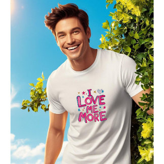 I Love Me More : Self-Love & Confidence T-Shirt