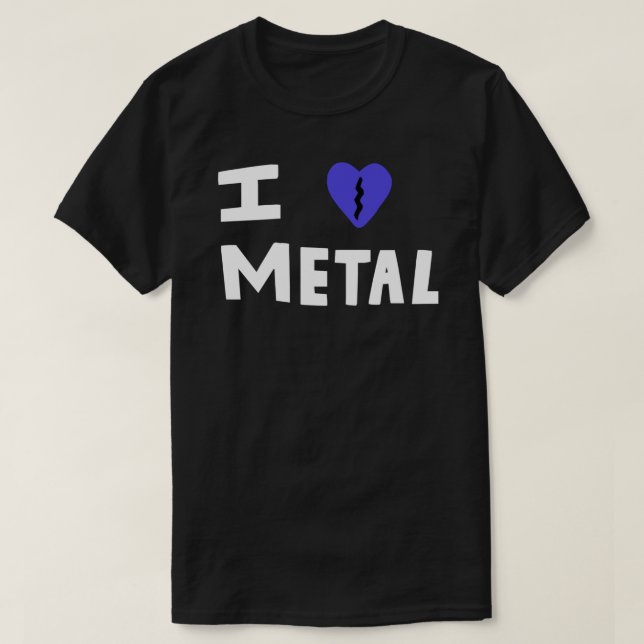 I Love Metal (Elliott Smith) T-shirt classique (Design devant)