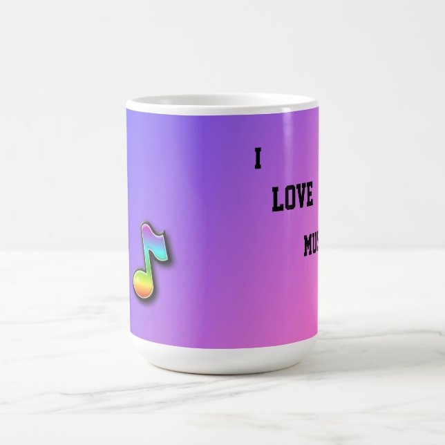 I Love Music Mug (Centre)