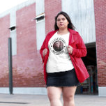 I Love My Boyfriend Simple Photo personnalisée<br><div class="desc">Femme Plus Taille Personnalisée "I Love my Hot Boyfriend" texte personnalisé et design de tee-shirt photo que vous pouvez utiliser pour créer votre propre chemise "I love my boyfriend". Les couleurs et les polices peuvent être modifiées, il suffit de cliquer sur "customiser plus loin" pour obtenir le contrôle de la...</div>