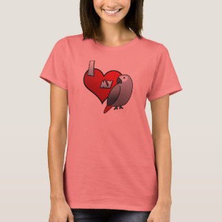 I Love my Congo African Grey TShirt
