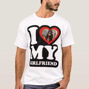 I Love My Girlfriend 1974 - T-shirt photo personna