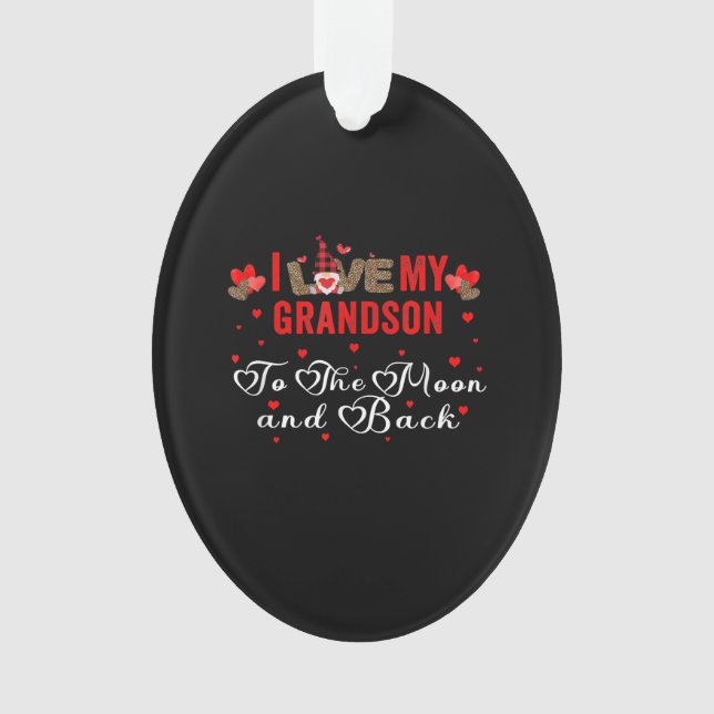 I Love My Grandson To The Moon and Back (devant)