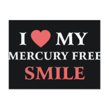 I Love My Mercury Free Smile Carte Postale