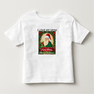 I Love My Mom - Père Noël Christmas T-Shirt
