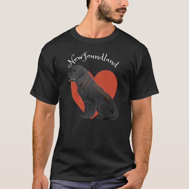 I love my Newfoundland ! T-Shirt (Devant)