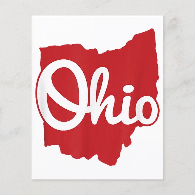 I love My Ohio Home Script Ohio (Devant)