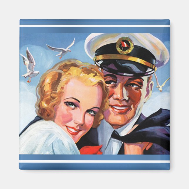 I Love My Soldier Aimant (Devant)