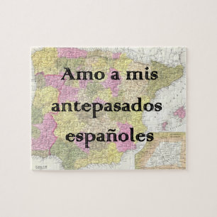 I love My Spanish Ancestors   Custom Puzzle