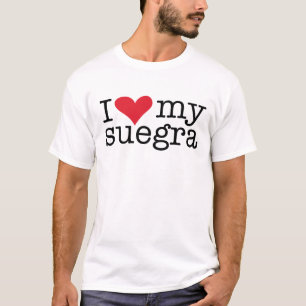 I Love My Suegra (Mère En Droit) T-Shirt