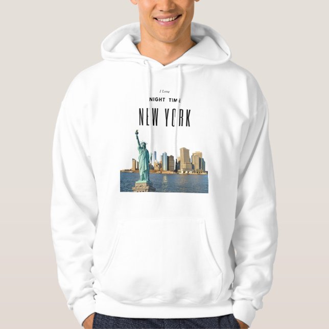 I Love New York Sweat - shirt à capuche (Devant)