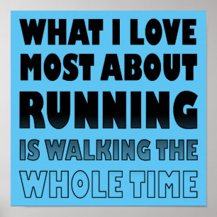 I Love Not Runny Poster Signe