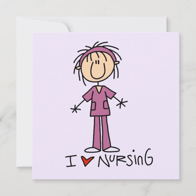 I Love Nursing T-shirts and Gifts (Devant)