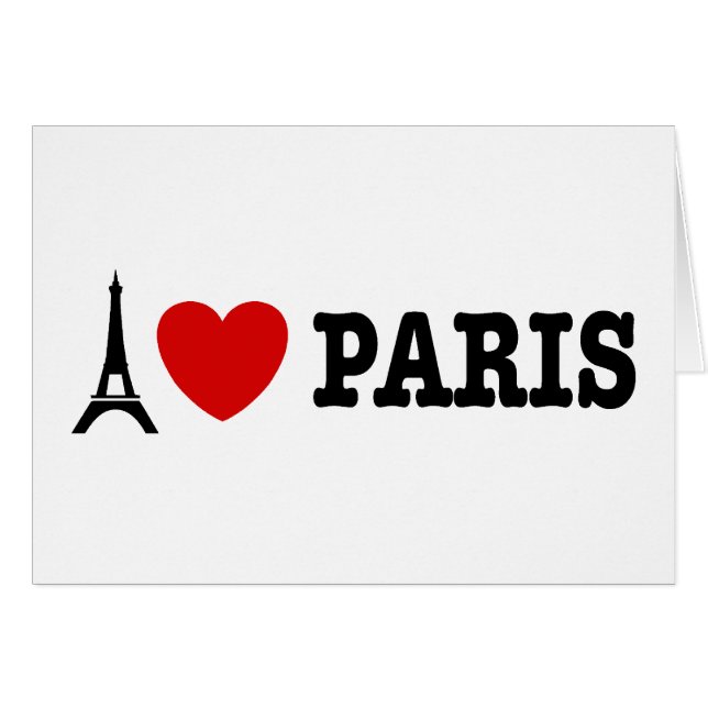 I Love Paris (Devant horizontal)