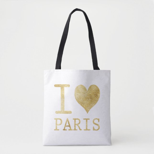 I Love Paris Sac fourre-tout (Devant)