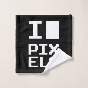 I Love Pixels, design geek, art des pixels
