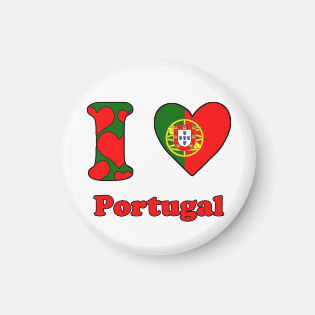 I love Portugal magnet (Devant)