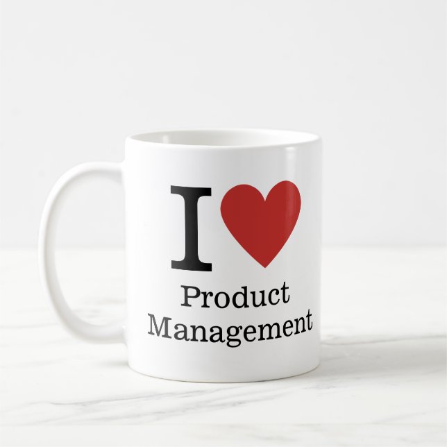 I ❤️ Love Product Management MUG (Gauche)