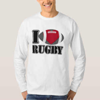 I Love Rugby Football T-Shirt