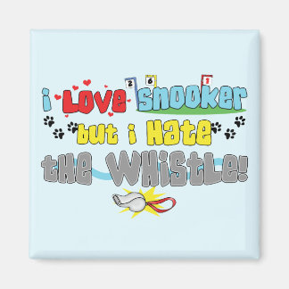 I Love Snooker Magnet