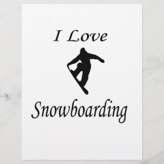 I Love Snowboard