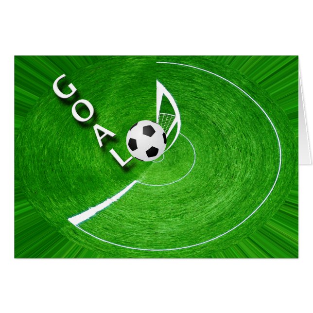 I Love Soccer Blank personnalisable (Devant horizontal)