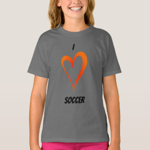 I Love Soccer - Enfants Sweat - shirt à capuche Pu