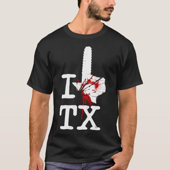 I Love TEXAS CHAINSAW Essential T-Shirt (Devant)