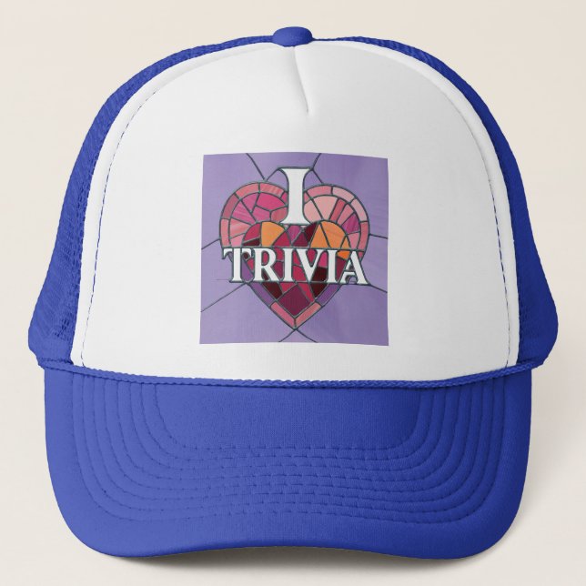 I Love Trivia Casquette (Devant)