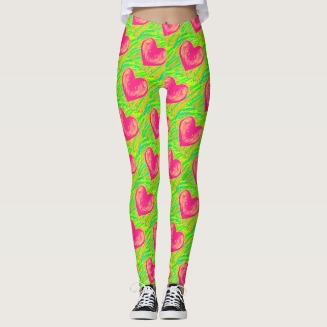 I Love Watermelon Leggings (Devant)