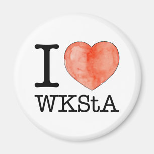 i love WKStA Aimant