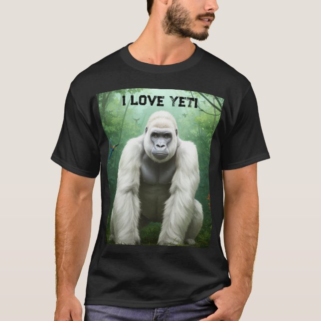 I Love Yetti T-Shirt (Devant)