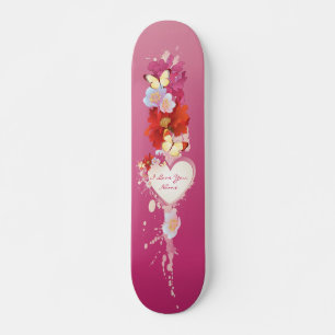 I Love You 5 Skateboard