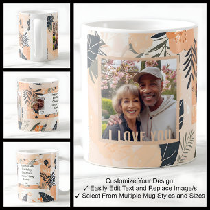 I Love You Any Person Birthday Photo Mug 006
