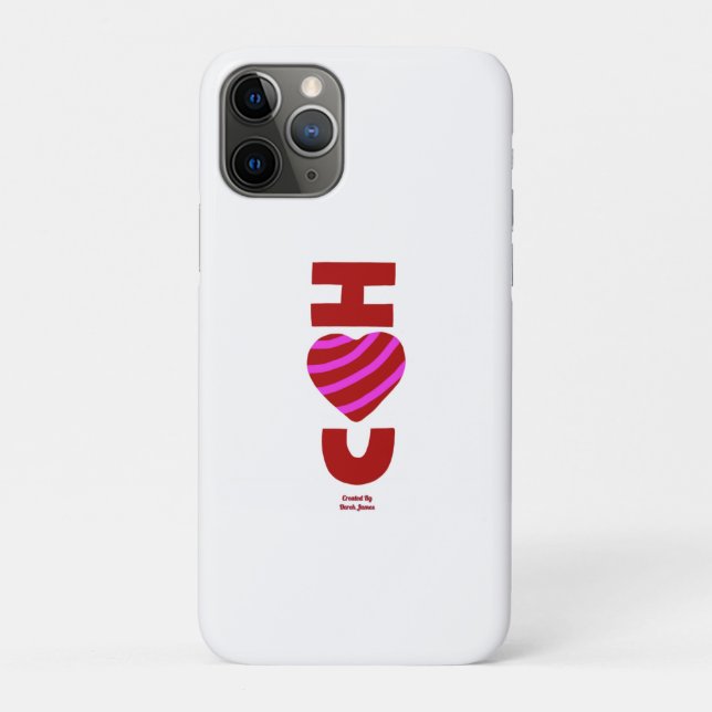 I Love You Apple iPhone 11 Pro Coque (Dos)