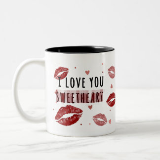 I Love You Chéri mug pour quelqu'un que vous aimez
