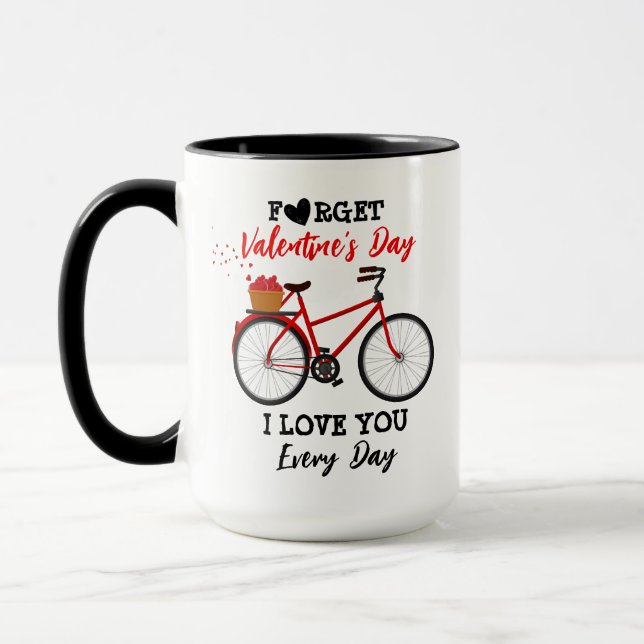 I Love You Every Day Cute Valentine's Day Mug (Gauche)