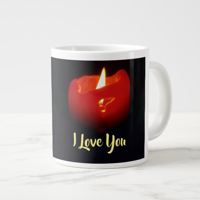 I Love You - Jumbo Gift Mug (Devant droit)