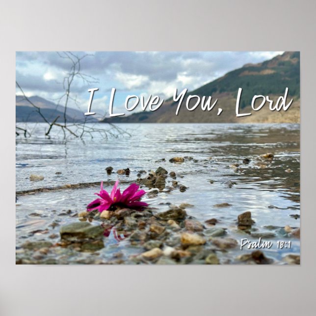 I Love You, Lord Poster (Devant)