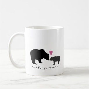 I Love You Mama Baby and Mama Bear Mug
